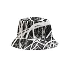 Ink Texture Colorful Blots Red Bucket Hat (kids)