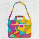 Abstract Cube Colorful  3d Square Pattern MacBook Pro 13  Shoulder Laptop Bag  View1