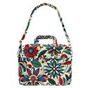 Flora Pattern Flower MacBook Pro 16  Shoulder Laptop Bag View2