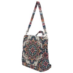 Floral Pattern Flowers Crossbody Backpack by Grandong