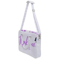 Thank You  Cross Body Office Bag by lipli