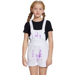 Thank You  Kids  Short Overalls by lipli