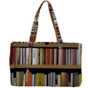 Book Nook Books Bookshelves Comfortable Cozy Literature Library Study Reading Reader Reading Nook Ro Canvas Work Bag View2