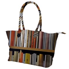 Book Nook Books Bookshelves Comfortable Cozy Literature Library Study Reading Reader Reading Nook Ro Canvas Shoulder Bag by Maspions