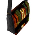 Books Bookshelves Library Fantasy Apothecary Book Nook Literature Study Flap Closure Messenger Bag (L) View2