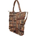 Room Interior Library Books Bookshelves Reading Literature Study Fiction Old Manor Book Nook Reading Shoulder Tote Bag View2