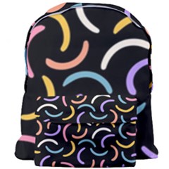 Abstract Pattern Wallpaper Giant Full Print Backpack by Maspions