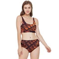 Fractal Frax Frilly Bikini Set