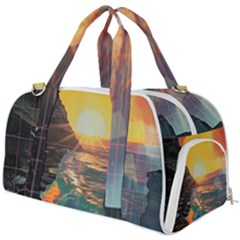 Pretty Art Nice Burner Gym Duffel Bag by Maspions