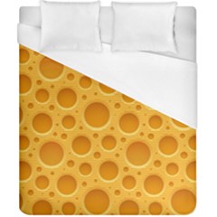 Cheese Texture Food Textures Duvet Cover (california King Size) by nateshop