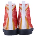 Grapefruit-fruit-background-food Men s High-Top Canvas Sneakers View4