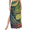 Outdoors Night Setting Scene Forest Woods Light Moonlight Nature Wilderness Leaves Branches Abstract Maxi Chiffon Tie-Up Sarong View1