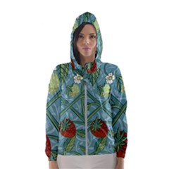 Spring Time Women s Hooded Windbreaker by AlexandrouPrints