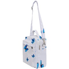 Butterfly-blue-phengaris Crossbody Day Bag by saad11