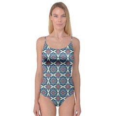 Abstract Mandala Seamless Background Texture Camisole Leotard  by Maspions