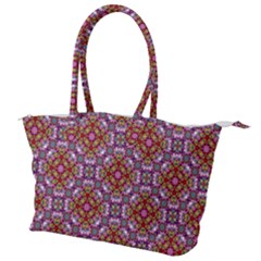 Pattern Mandala Seamless Canvas Shoulder Bag by Maspions