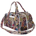 Background Embroidery Pattern Stitches Abstract Burner Gym Duffel Bag View2