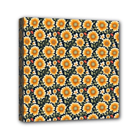 Flower 120424 Mini Canvas 6  X 6  (stretched) by zappwaits