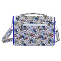 Blue Flowers Satchel Shoulder Bag View3