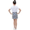 Blue Flowers Kids  Tennis Skirt View2