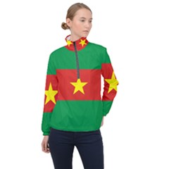 5024 Ewe Women s Half Zip Windbreaker 