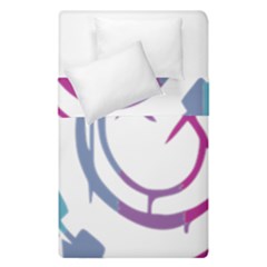 Blink 182 Logo Duvet Cover Double Side (single Size)