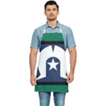 Torres Strait Island Flag on Kitchen Apron