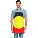 Aboriginal flag on Kitchen Apron