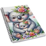 Baby Koala and mum on 5.5  x 8.5  Notebook