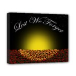 Anzac (Aboriginal-Version) Canvas 10  x 8  (Framed)