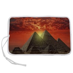 Pyramids Egypt Monument Landmark Sunrise Sunset Egyptian Pen Storage Case (s) by Proyonanggan