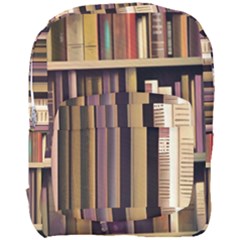 Books Bookshelves Office Fantasy Background Artwork Book Cover Apothecary Book Nook Literature Libra Full Print Backpack by Posterlux