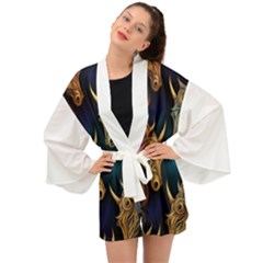 Pattern 5 Long Sleeve Kimono by 2607694a