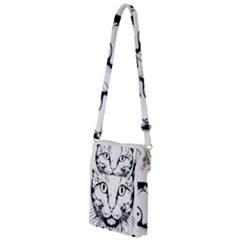 Cat - Artistic Paper Cut Multi Function Travel Bag by 2607694c