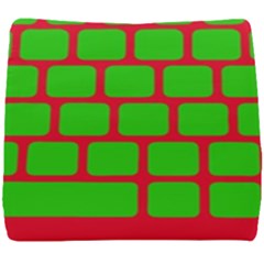 Keyboard Keys Computer Input Pc Seat Cushion by Ravend