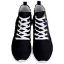 Schwarz pferde muster Men s Lightweight High Top Sneakers View1