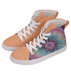 Orange3 Pattern 4 Men s Hi-top Skate Sneakers by 2607694c