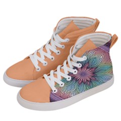 Orange3 Pattern 4 Women s Hi-top Skate Sneakers by 2607694c