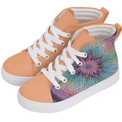 Orange3 Pattern 4 Kids  Hi-top Skate Sneakers by 2607694c