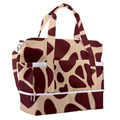 Animal Print Girraf Patterns Sports Shoulder Bag With Shoes Compartment by Ket1n9