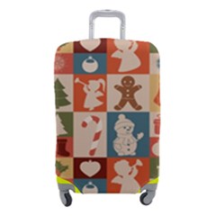 Cute Christmas Seamless Pattern Vector  - Luggage Cover (small) by Ket1n9