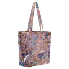 Blending Flows Everyday Shoulder Bag With Pouch Bag by kaleidomarblingart