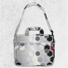 Honeycomb Pattern Macbook Pro 13  Shoulder Laptop Bag  by Ket1n9