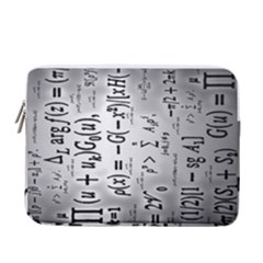 Science Formulas 13  Vertical Laptop Sleeve Case With Pocket by Ket1n9