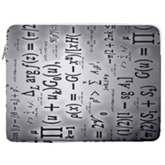 Science Formulas 17  Vertical Laptop Sleeve Case With Pocket by Ket1n9