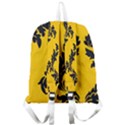 Yellow Regal Filagree Pattern Giant Full Print Backpack View2