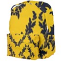 Yellow Regal Filagree Pattern Giant Full Print Backpack View4