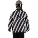 Zebra Zebra Pattern Zebra Fur Zebra Print Strip Men s Ski and Snowboard Waterproof Breathable Jacket View1