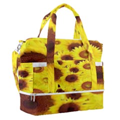 Beautiful Sunflowers Sports Shoulder Bag With Shoes Compartment by Ket1n9