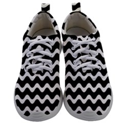 Wave-black White Mens Athletic Shoes by kyorashop23